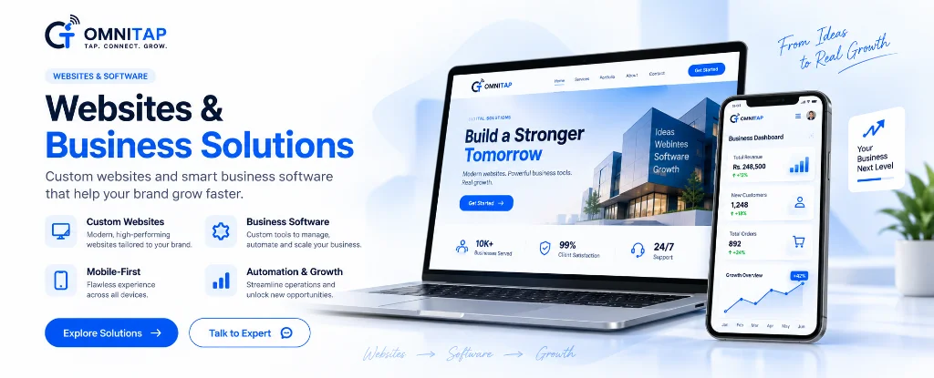 Websites & Business Solutions - Custom websites and smart business software