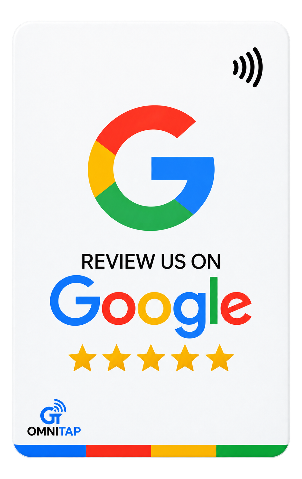 Google Review Card Design