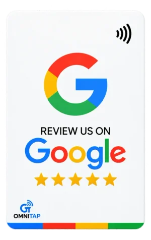 Google Review Card Design