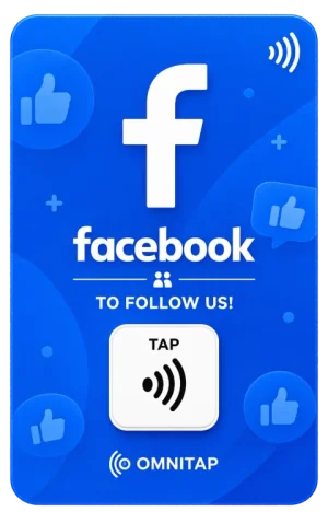 Design 08 - Facebook NFC Card