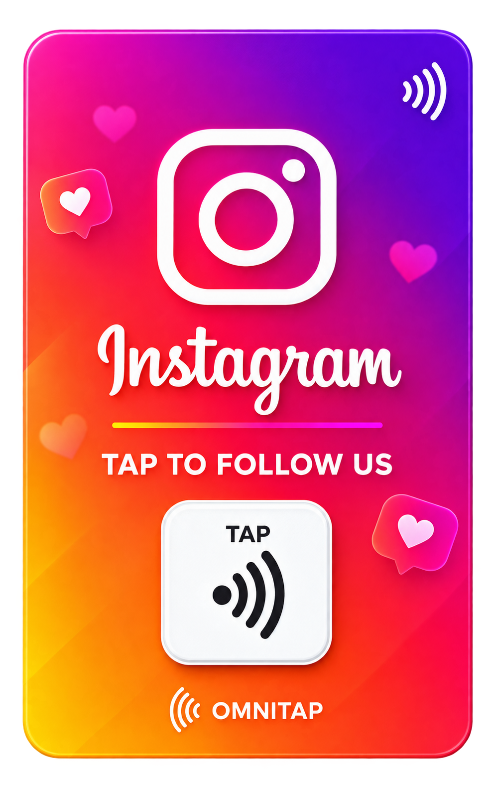 Social NFC Card Design