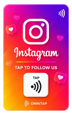 Social NFC Card Design