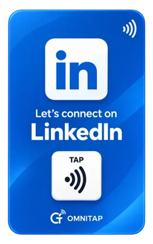 Design 12 - LinkedIn NFC Card