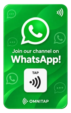 Design 09 - WhatsApp NFC Card